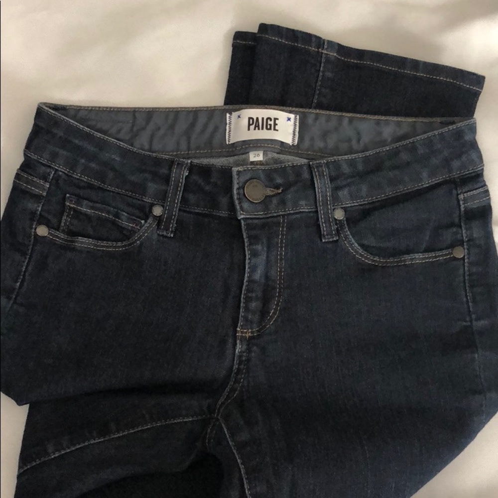 PAIGE MANHATTAN High waisted jeans 26 - Picture 1 of 6